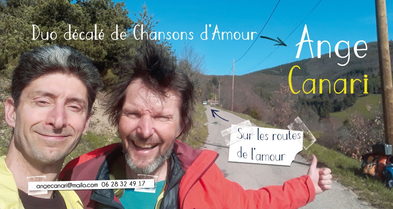 Ange Canari – duo décalé de chansons d&rsquo;amour